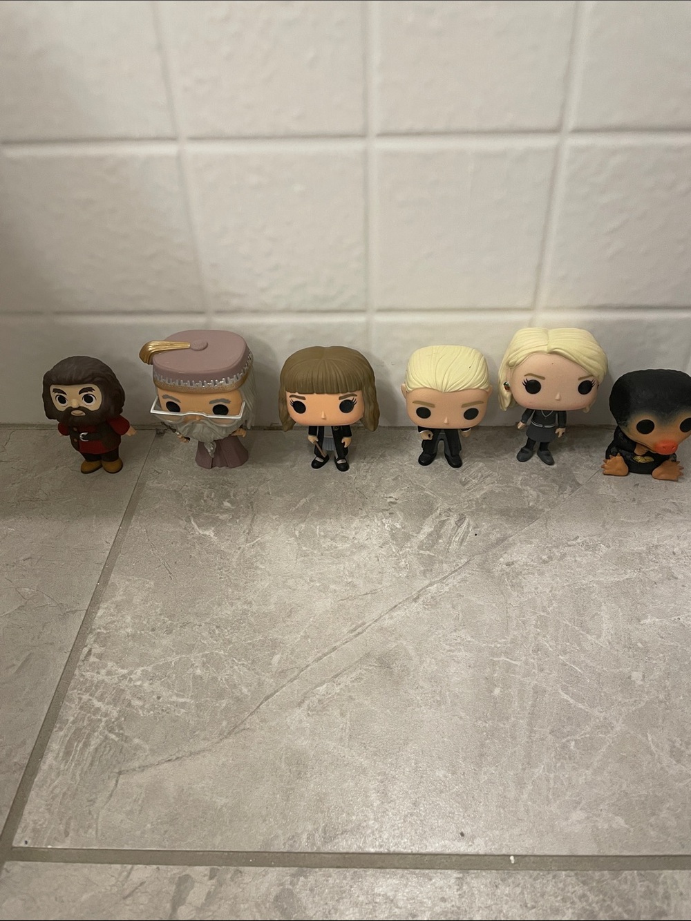 Funko Pop Vinyl Figures - Blonde, Black, Brown, Pink, Gray